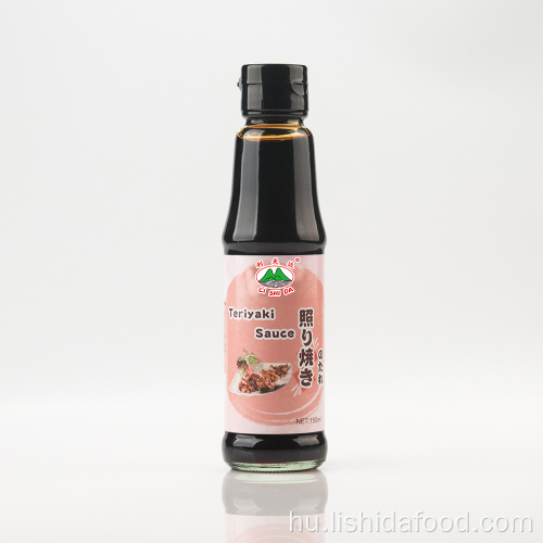 150ml üveg asztali üveg Teriyaki mártással